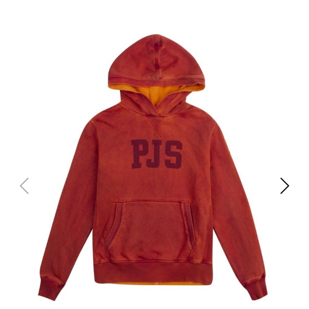 NWT Para Jumpers logo hoodie with front pouch in tandoori size XL boys
